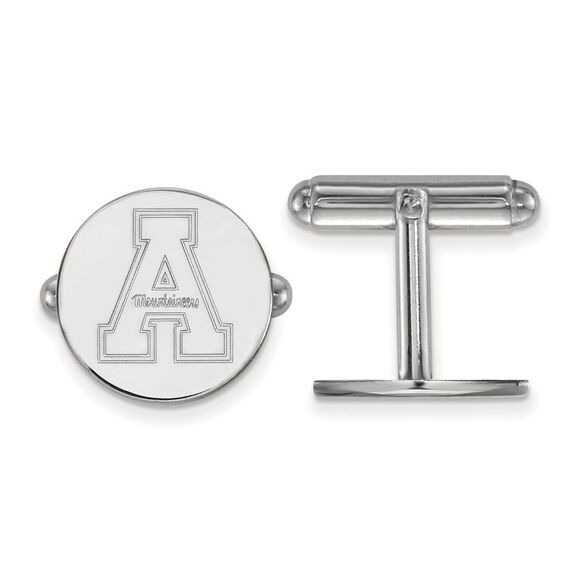 Sterling Silver Appalachian State University Cuff Link